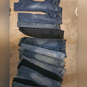 10 Pairs Boys Size 10 Pants – Mostly Husky – Great Condition